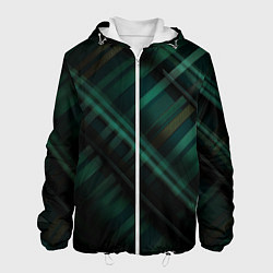 Мужская куртка Тёмно-зелёная шотландская клетка