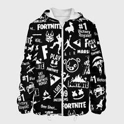 Мужская куртка Fortnite alllogo black