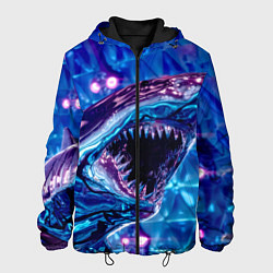 Мужская куртка Фиолетовая акула