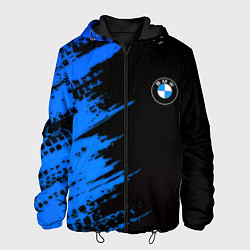 Мужская куртка BMW краски синие