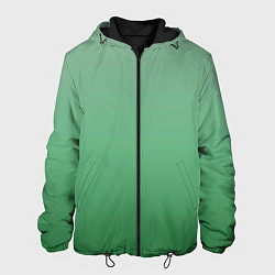 Мужская куртка Градиент приглушённый зелёный