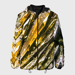 Мужская куртка Драгоценные кристаллы жёлтые