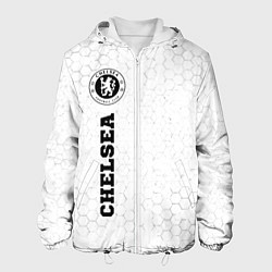 Куртка с капюшоном мужская Chelsea sport на светлом фоне по-вертикали, цвет: 3D-белый