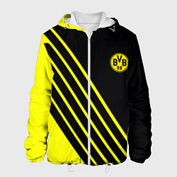 Куртка с капюшоном мужская Borussia sport line uniform, цвет: 3D-белый