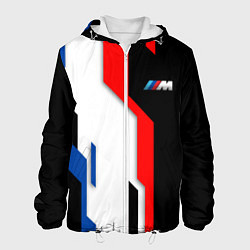 Куртка с капюшоном мужская BMW - униформа, цвет: 3D-белый