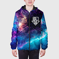 Куртка с капюшоном мужская System of a Down space rock, цвет: 3D-черный — фото 2