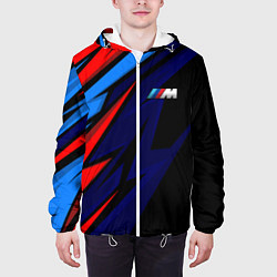 Куртка с капюшоном мужская M power - цвета бмв, цвет: 3D-белый — фото 2