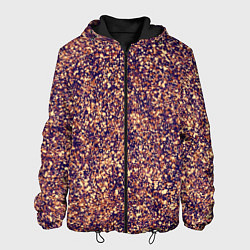 Мужская куртка Драгоценный фиолетово-медный абстракция
