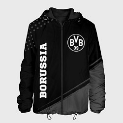 Мужская куртка Borussia sport на темном фоне вертикально