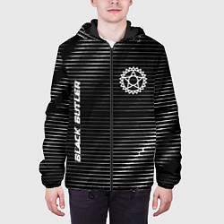 Куртка с капюшоном мужская Black Butler metal anime lines, цвет: 3D-черный — фото 2