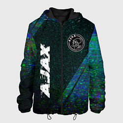 Мужская куртка Ajax glitch blue