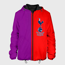 Куртка с капюшоном мужская Tottenham fc geometry, цвет: 3D-черный