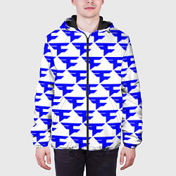 Куртка с капюшоном мужская FaZe Clan pattern team, цвет: 3D-черный — фото 2