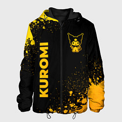Мужская куртка Kuromi - gold gradient вертикально