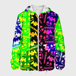 Мужская куртка Marshmello pattern neon steel