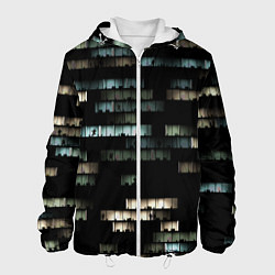 Куртка с капюшоном мужская Офисный вайб, цвет: 3D-белый