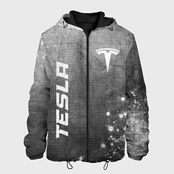 Мужская куртка Tesla - grey gradient вертикально