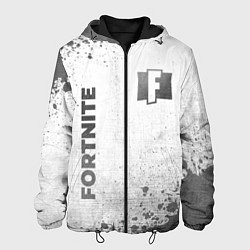 Мужская куртка Fortnite - white gradient вертикально