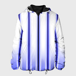 Куртка с капюшоном мужская Striped suit, цвет: 3D-черный