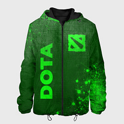 Мужская куртка Dota - green gradient вертикально