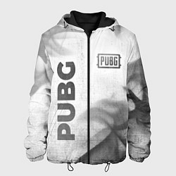 Мужская куртка PUBG - white gradient вертикально