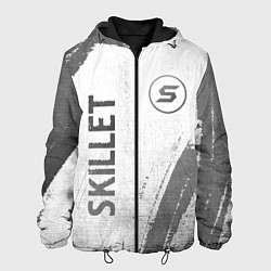 Мужская куртка Skillet - white gradient вертикально