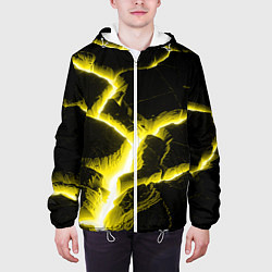 Куртка с капюшоном мужская The rift, цвет: 3D-белый — фото 2