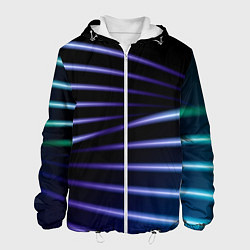 Мужская куртка Color black blue