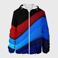 Куртка с капюшоном мужская Multicoloured, цвет: 3D-белый