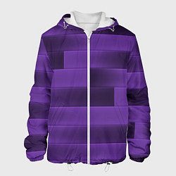 Мужская куртка Color purple square