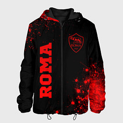 Мужская куртка Roma - red gradient вертикально