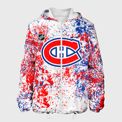 Куртка с капюшоном мужская Montreal Canadiens NHL white, цвет: 3D-белый