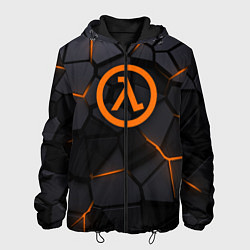 Куртка с капюшоном мужская Half Life - armor, цвет: 3D-черный