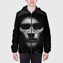 Куртка с капюшоном мужская Sons Of Anarchy, цвет: 3D-черный — фото 2