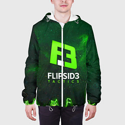 Куртка с капюшоном мужская Flipsid3 Tactics, цвет: 3D-белый — фото 2