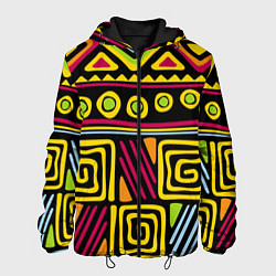 Куртка с капюшоном мужская Африка, цвет: 3D-черный