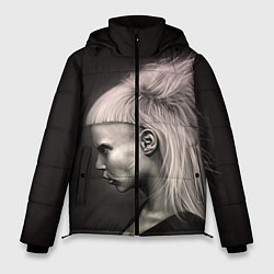 Куртка зимняя мужская Die Antwoord GIrl, цвет: 3D-светло-серый