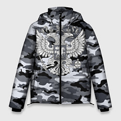 Куртка зимняя мужская Городской камуфляж Россия, цвет: 3D-черный