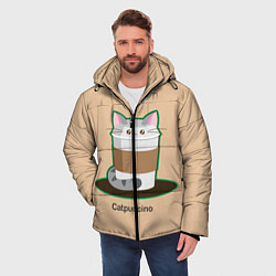 Куртка зимняя мужская Catpuccino, цвет: 3D-черный — фото 2