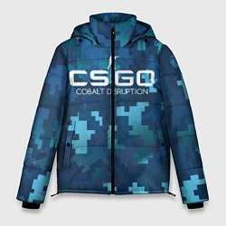 Куртка зимняя мужская Cs:go - Cobalt Disruption Ржавый кобальт, цвет: 3D-светло-серый
