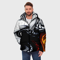 Куртка зимняя мужская Abrupt, цвет: 3D-черный — фото 2
