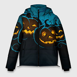 Куртка зимняя мужская Halloween3, цвет: 3D-черный