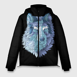 Куртка зимняя мужская Седой волк, цвет: 3D-черный