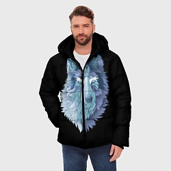 Куртка зимняя мужская Седой волк, цвет: 3D-черный — фото 2