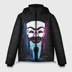 Куртка зимняя мужская Mr Robot: Anonymous, цвет: 3D-черный