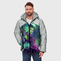 Куртка зимняя мужская Death Prophet Magic, цвет: 3D-черный — фото 2