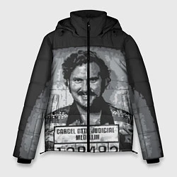 Куртка зимняя мужская Pablo Escobar: Smile, цвет: 3D-черный