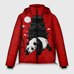 Куртка зимняя мужская Panda Warrior, цвет: 3D-красный