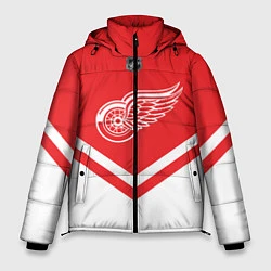 Куртка зимняя мужская NHL: Detroit Red Wings, цвет: 3D-черный