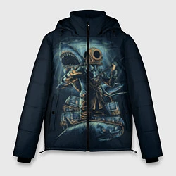 Куртка зимняя мужская Подводная охота, цвет: 3D-черный